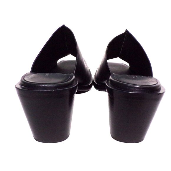 🆕 RAG & BONE Santiago Wedge Slide Sandal Shoes Black 9 - Picture 9 of 14